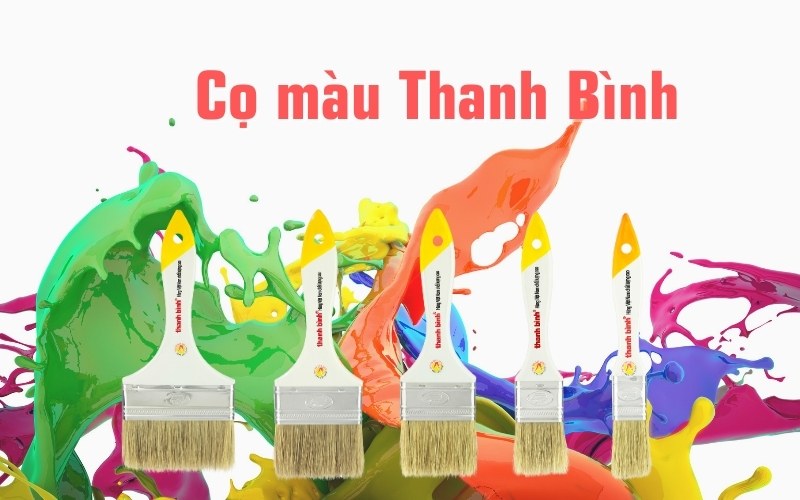 cọ màu thanh bình