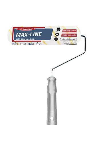 cọ lăn maxline sọc vàng