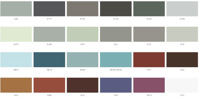 bảng màu sơn epoxy công nghiệp đại bàng