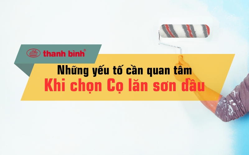 cọ lăn sơn dầu