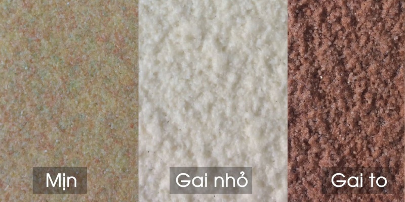 tường hiệu ứng gai
