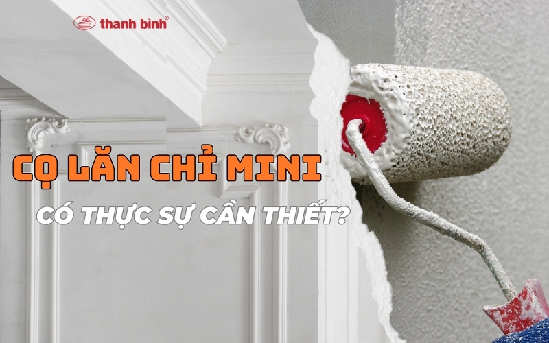 cọ lăn chỉ mini có thực sự cần thiết