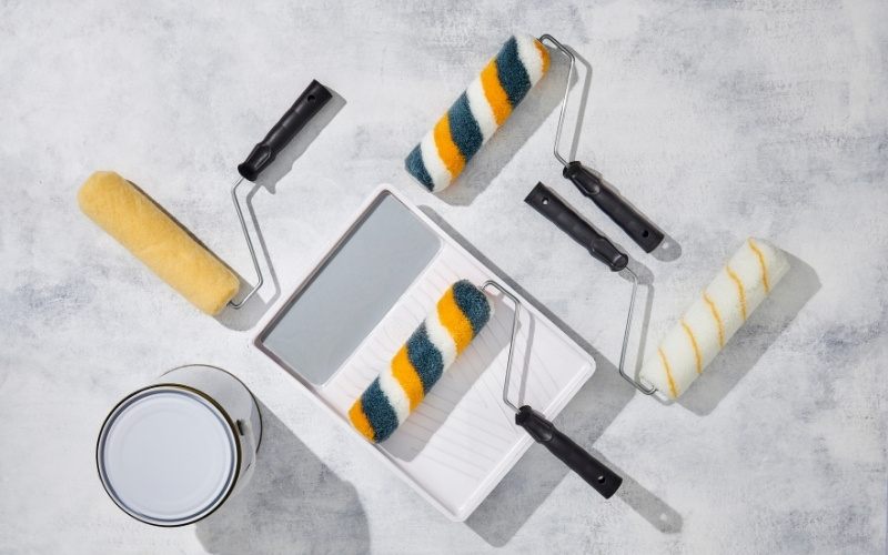 các loại chổi lăn sơn