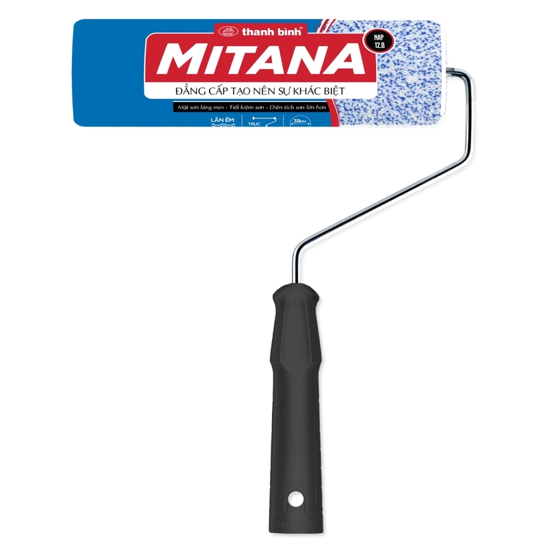 chổi lăn sơn mitana trục đơn 230mm