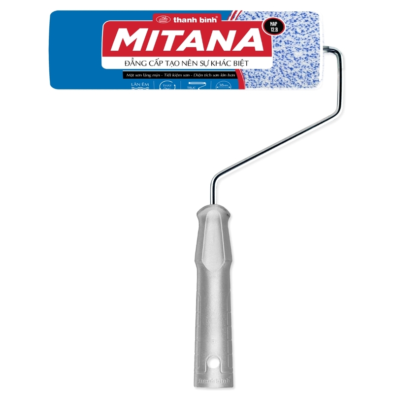chổi lăn sơn mitana trục lồng 230mm
