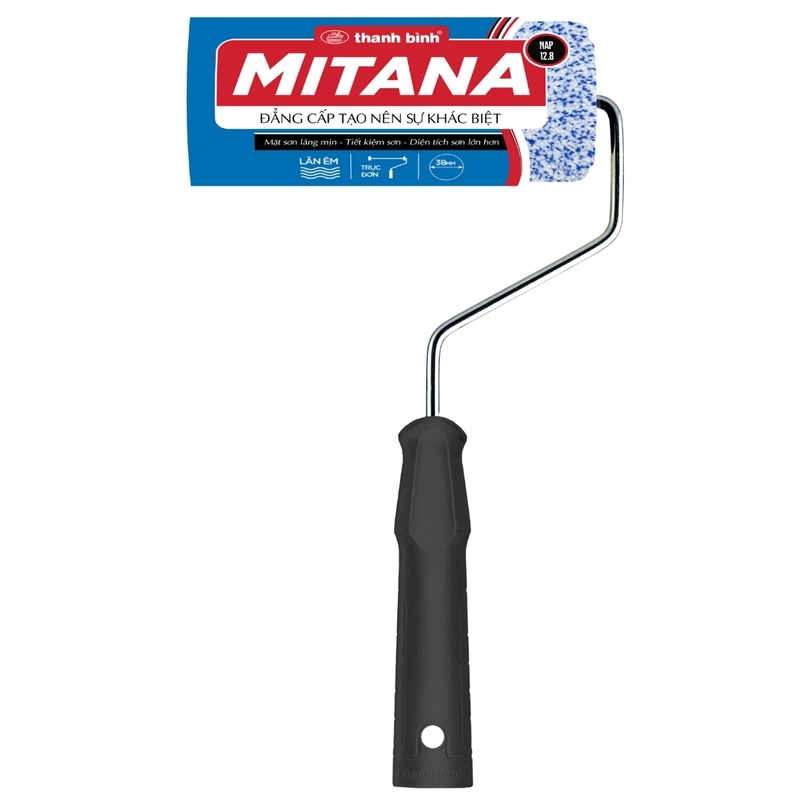 chổi lăn sơn mitana trục đơn 150mm