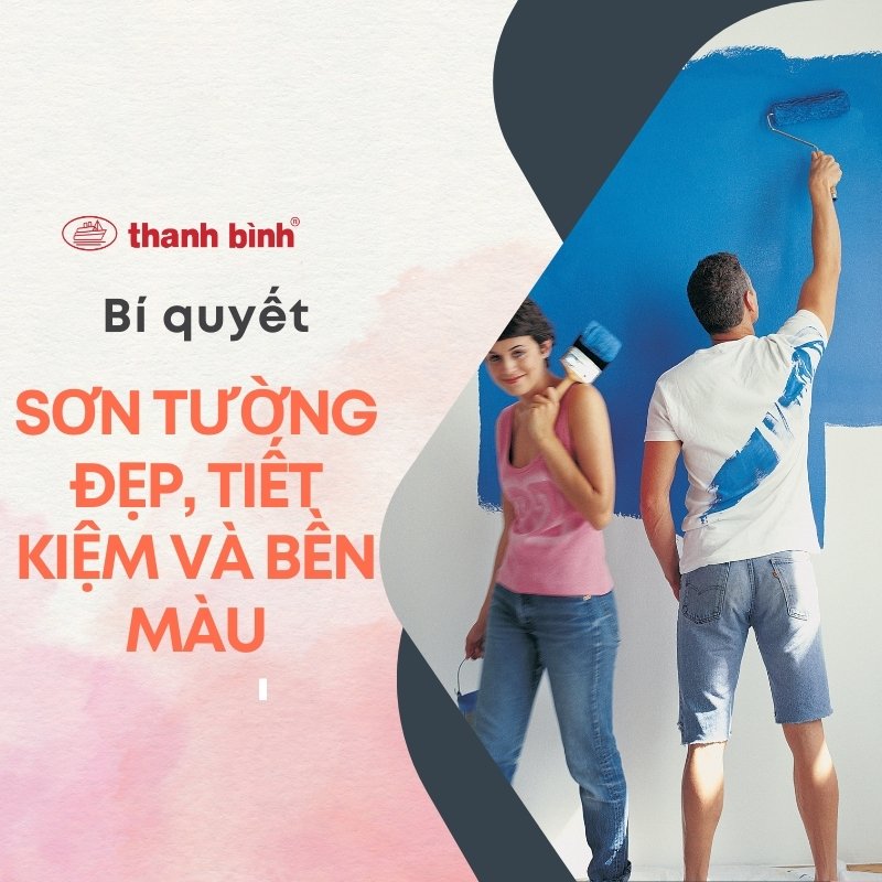 bí quyết sơn tường đẹp
