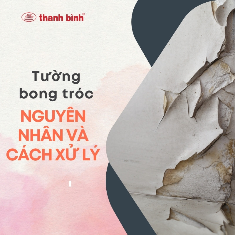 tường bong tróc
