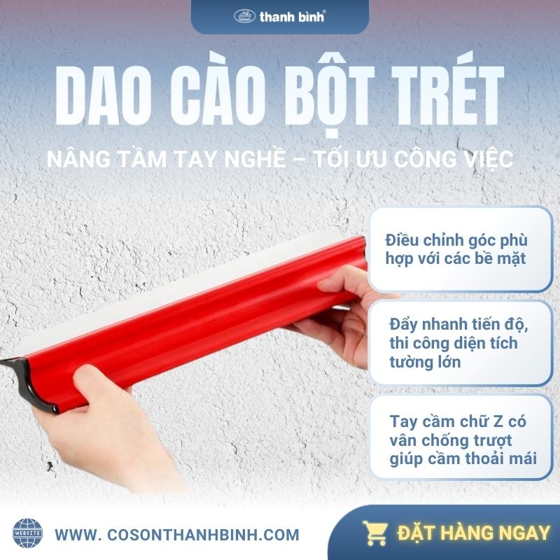 dao cào bột trét là gì