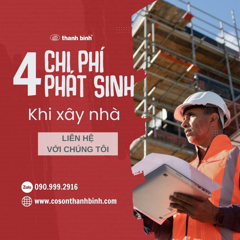 4 chi phí phát sinh khi xây nhà