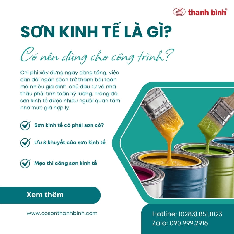 sơn kinh tế là gì